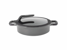 BergHOFF GEM 11" Stay-Cool Two-Handled Saut Pan 4.9 Qt, Grey Cookware holiday sale