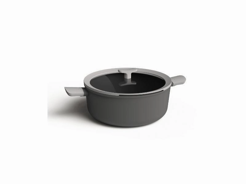 BergHOFF Leo 11" Covered Stockpot, 6.5 Qt, Grey Cookware holiday sale