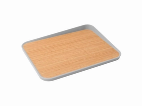 BergHOFF Leo 16.25" Bamboo Cutting Board Anti-Slip, Gray Cooking Tools & Accessories mega discount