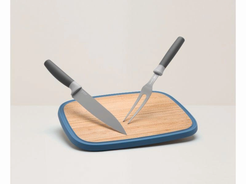 BergHOFF Leo 3pc Complete Carving Set with Cutting Board