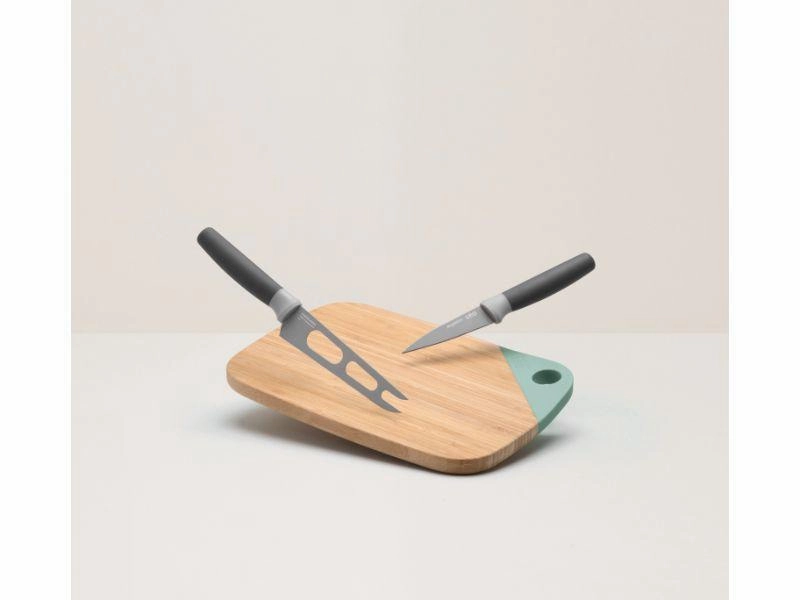 BergHOFF Leo 3pc Cutting Board and Knife Set