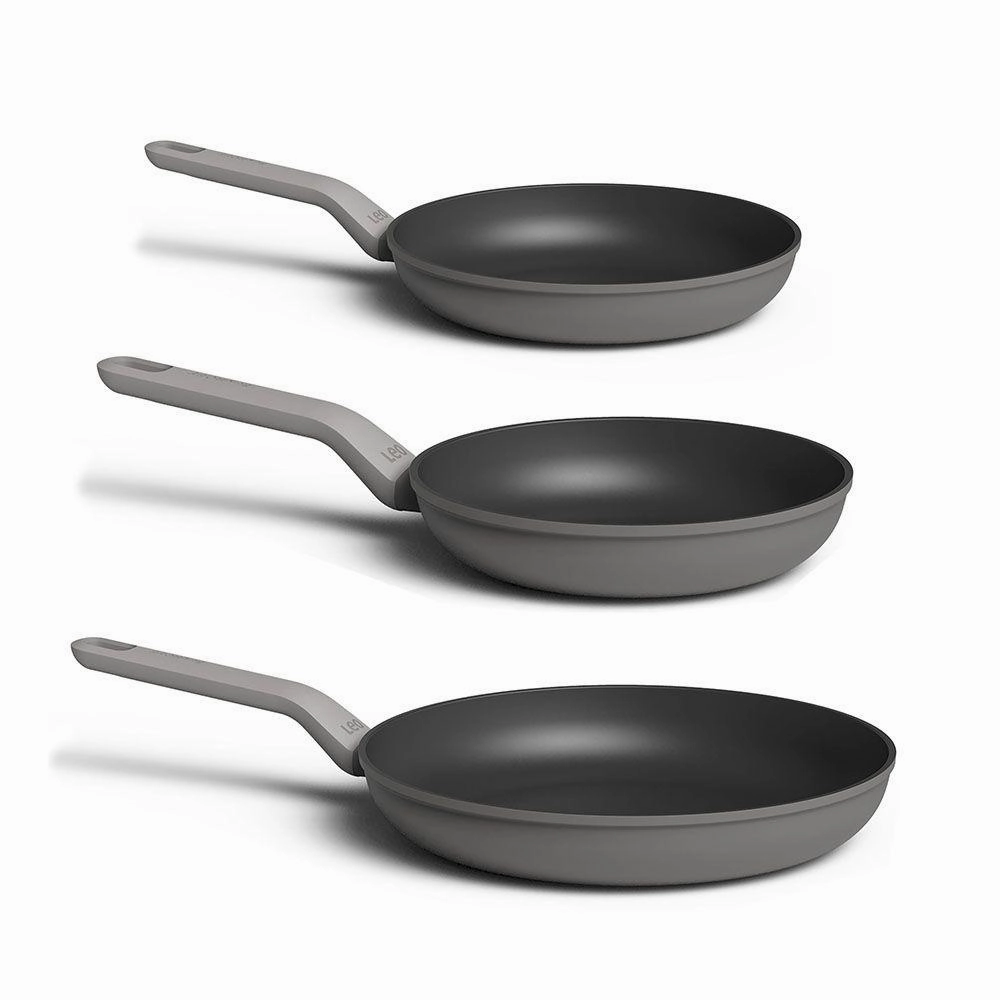 BergHOFF Leo 3Pc Non-Stick Fry Pan Set, Grey Cookware holiday sale