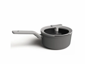 BergHOFF Leo 7" Non-Stick Covered Saucepan, 2.1 Qt, Grey Cookware holiday sale