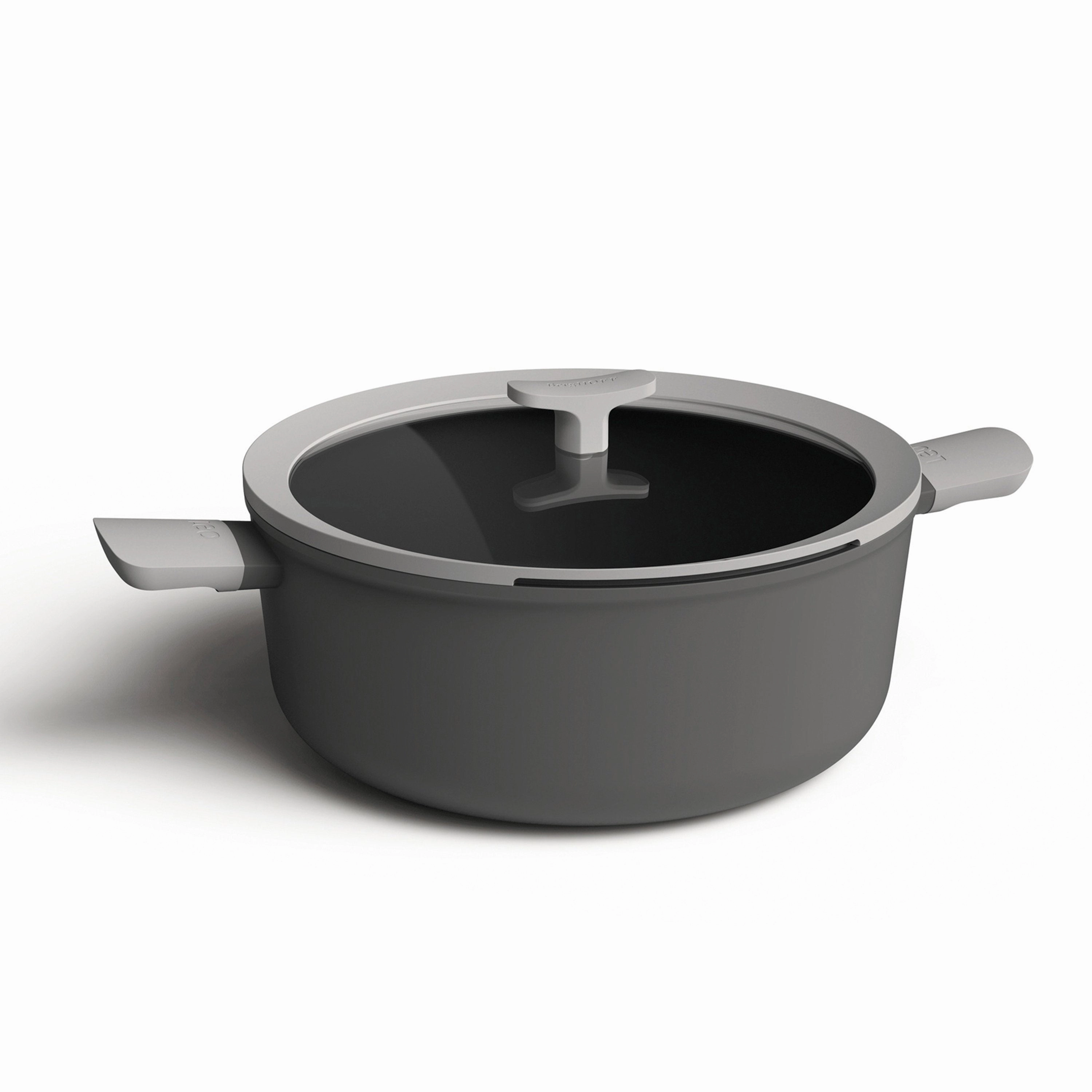 BergHOFF Leo Covered Non-Stick Stockpot, Grey Cookware holiday sale