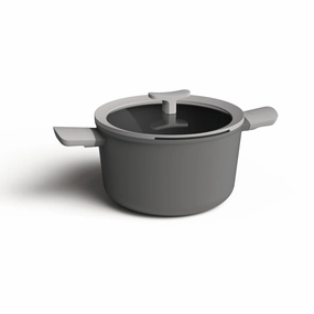 BergHOFF Leo Covered Non-Stick Stockpot, Grey Cookware holiday sale