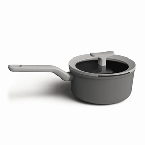 BergHOFF Leo Non-Stick Covered Saucepan, Grey Cookware holiday sale