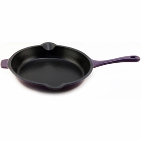 BergHOFF Neo 10" Cast Iron Fry Pan, Purple Cookware holiday sale