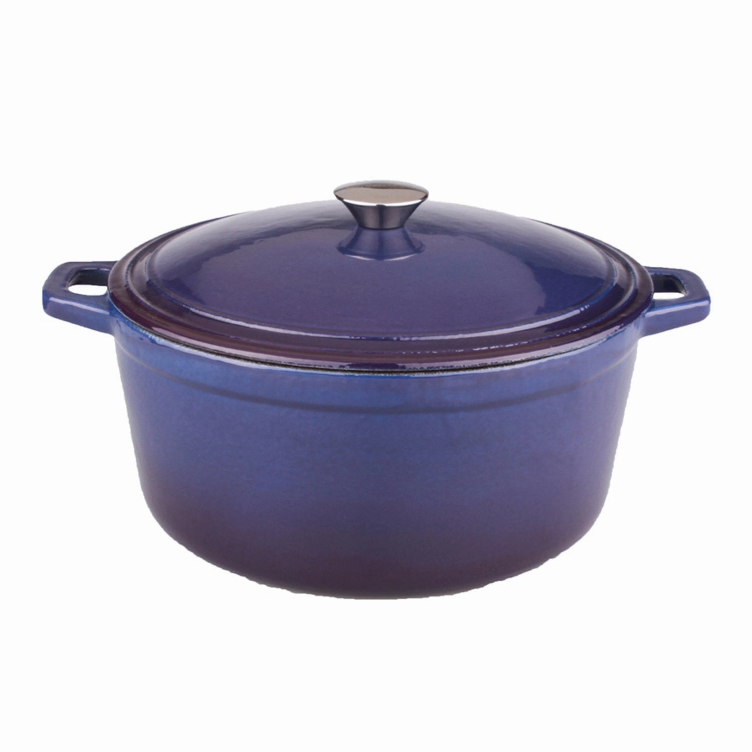 BergHOFF Neo 5Qt Cast Iron Oval Covered Dutch Oven, Purple Cookware holiday sale