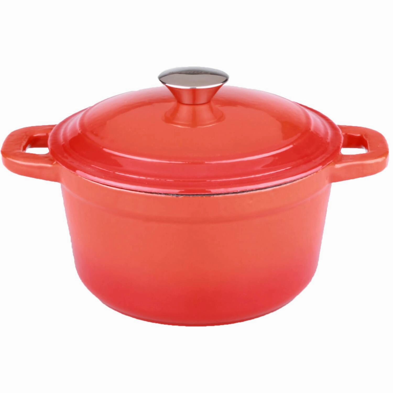 BergHOFF Neo 7Qt Cast Iron Round Covered Dutch Oven, Orange Cookware holiday sale