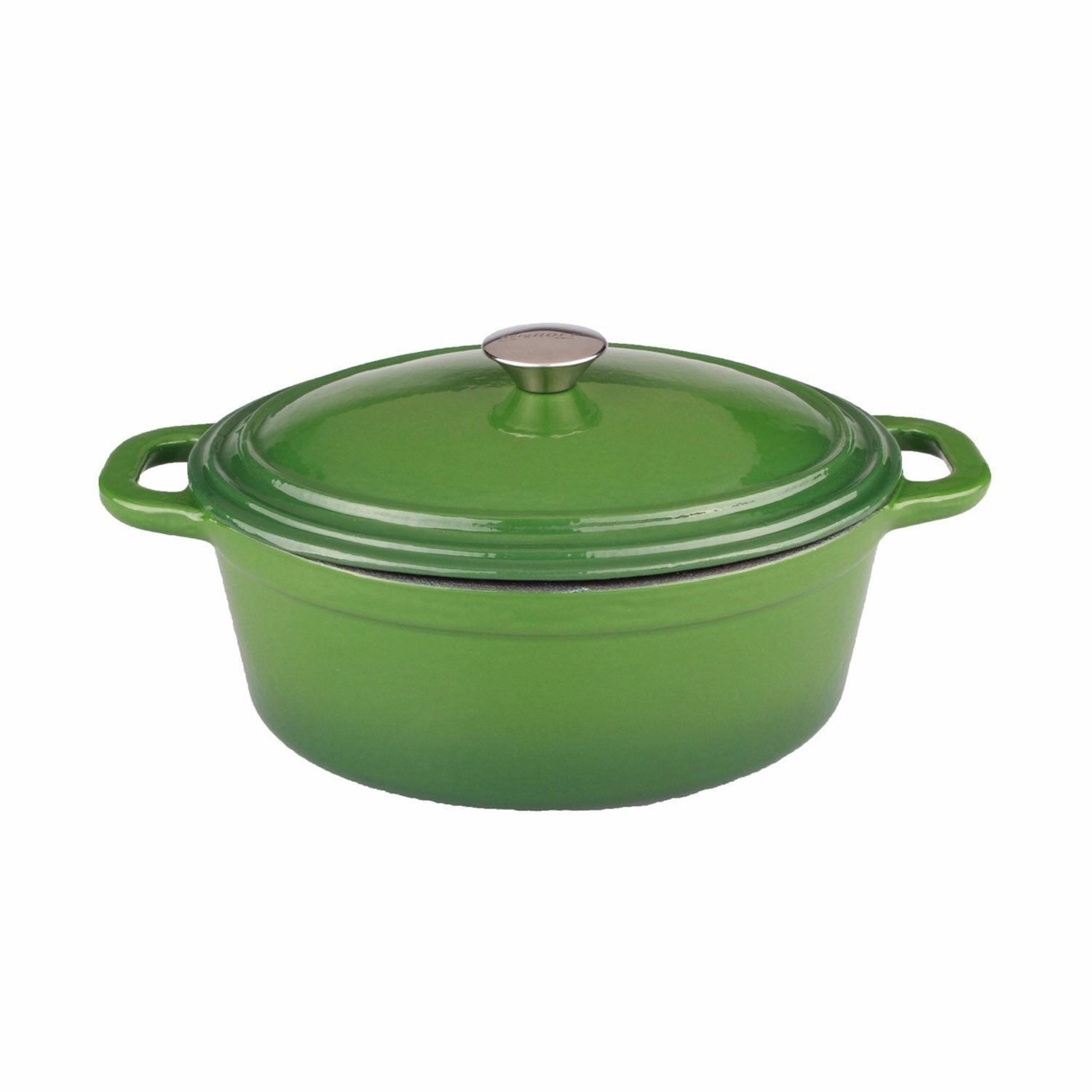 BergHOFF Neo 8Qt Cast Iron Oval Covered Dutch Oven, Green Cookware holiday sale