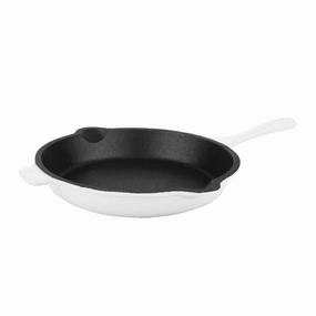BergHOFF Neo Cast Iron Fry Pan 10", White Cookware holiday sale