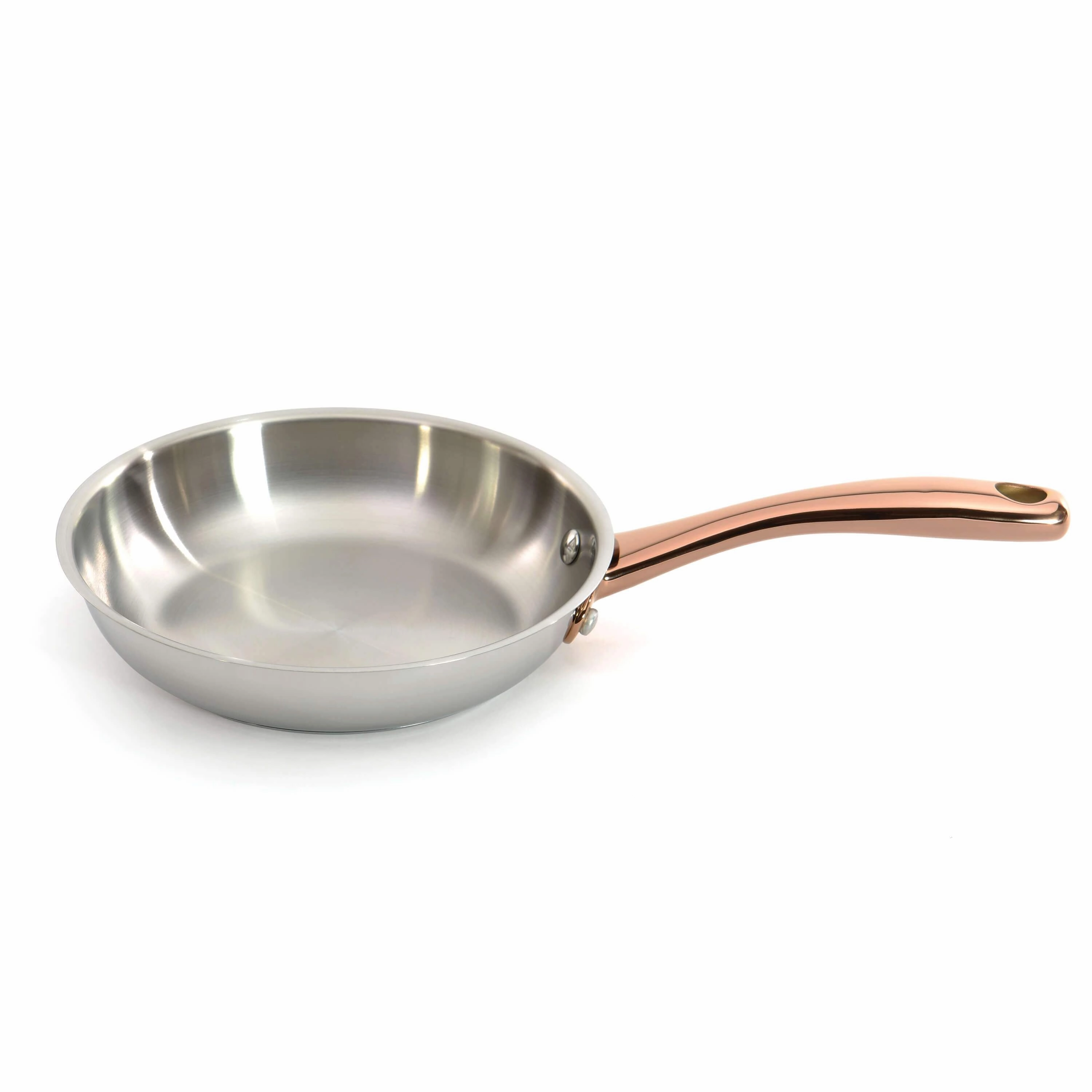 BergHOFF Ouro Gold 11Pc 18/10 Stainless Steel Cookware Set with Stainless Steel Lids