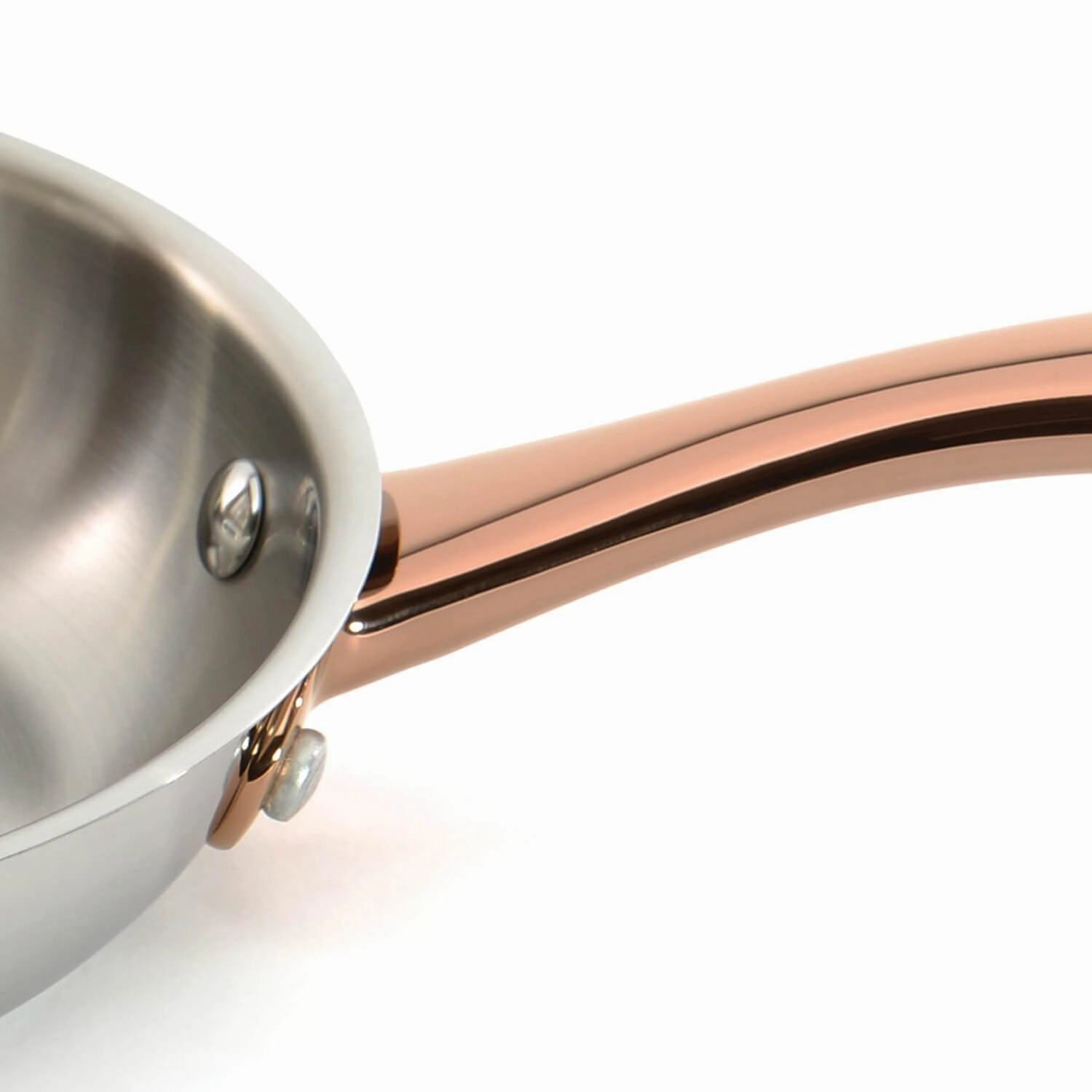 BergHOFF Ouro Gold 18/10 Stainless Steel 6.25" Covered Sauce Pan with Stainless Steel Lid, 2.4 Qt