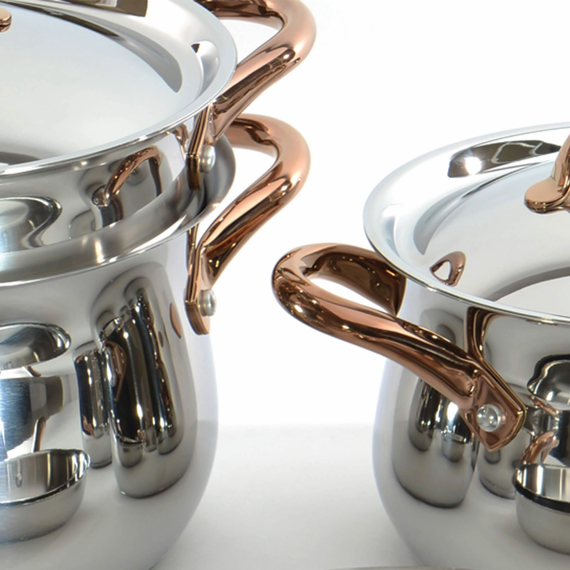 BergHOFF Ouro Gold 18/10 Stainless Steel 9.5" Covered Dutch Oven  with Stainless Steel Lid, 8.1 Qt