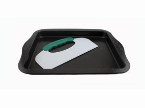 BergHOFF Perfect Slice 2Pc 14" Cookie Sheet with Slicing Tool Bakeware online promo