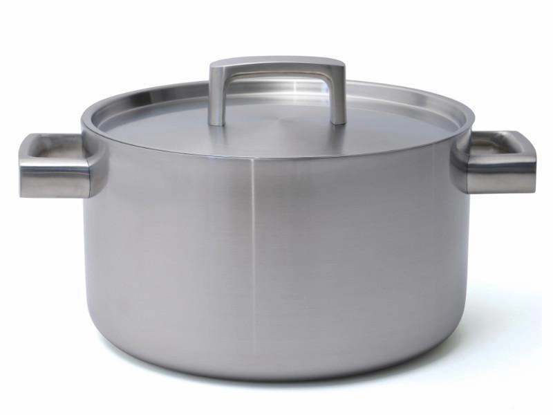 BergHOFF Ron 10" Stainless Steel 5-Ply Covered Stockpot