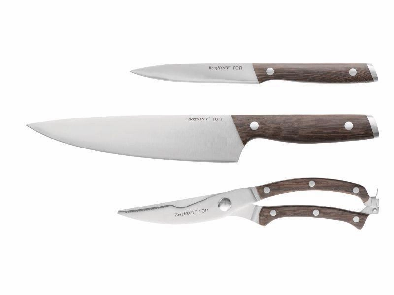BergHOFF Ron 3pc Multifunctional Knife Set Cutlery outlet discounts