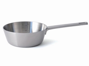 BergHOFF Ron 7" Stainless Steel 5-Ply Conical Sauce Pan Cookware holiday sale