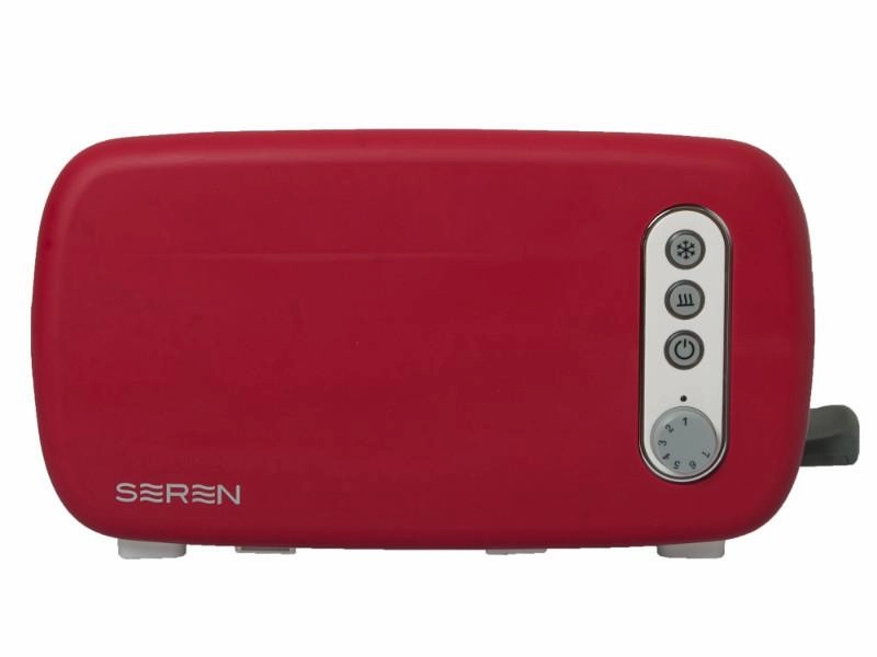 BergHOFF Seren Side Loading Toaster with Red Panel Cookware holiday sale