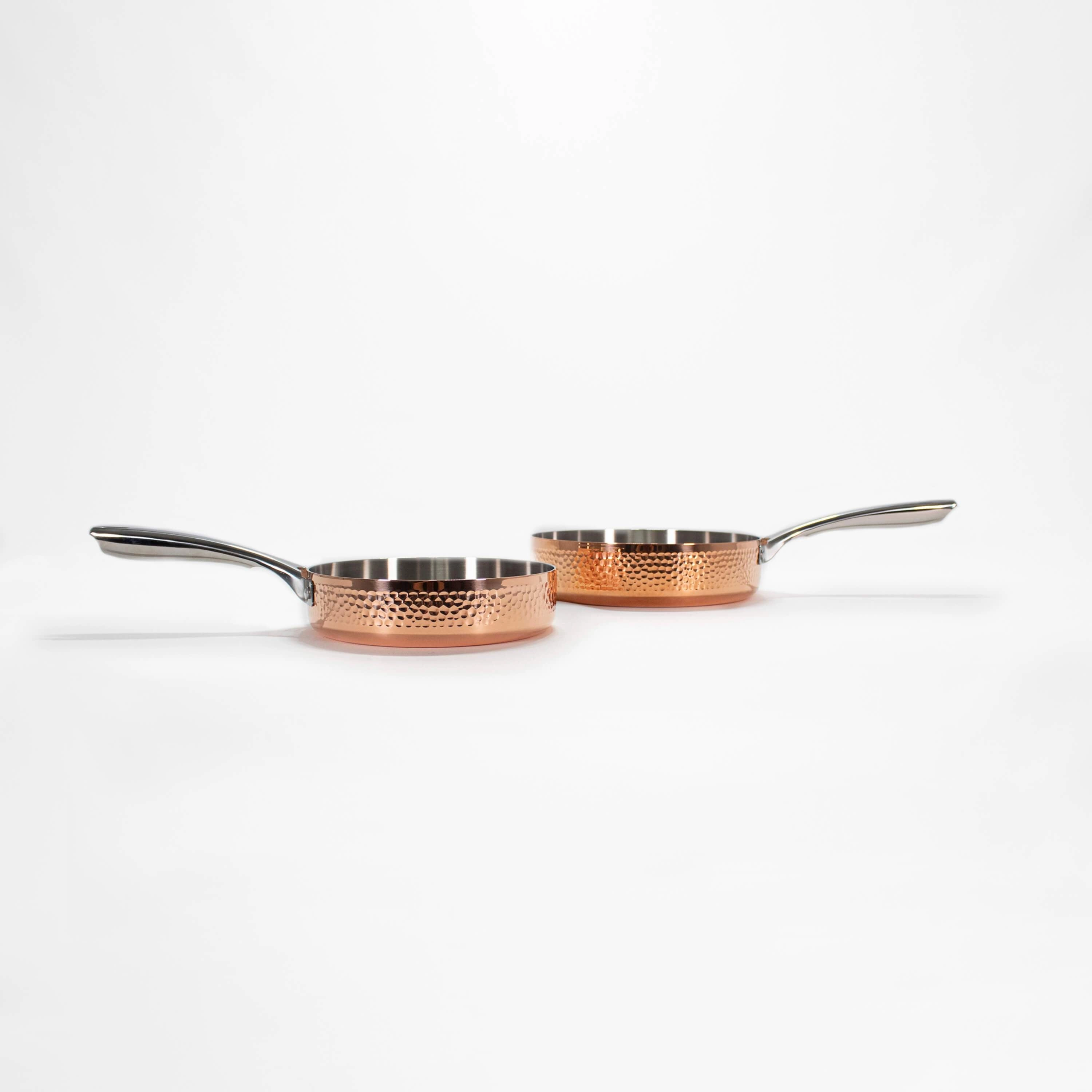BergHOFF Vintage Collection 10Pc Copper Cookware Set, Hammered