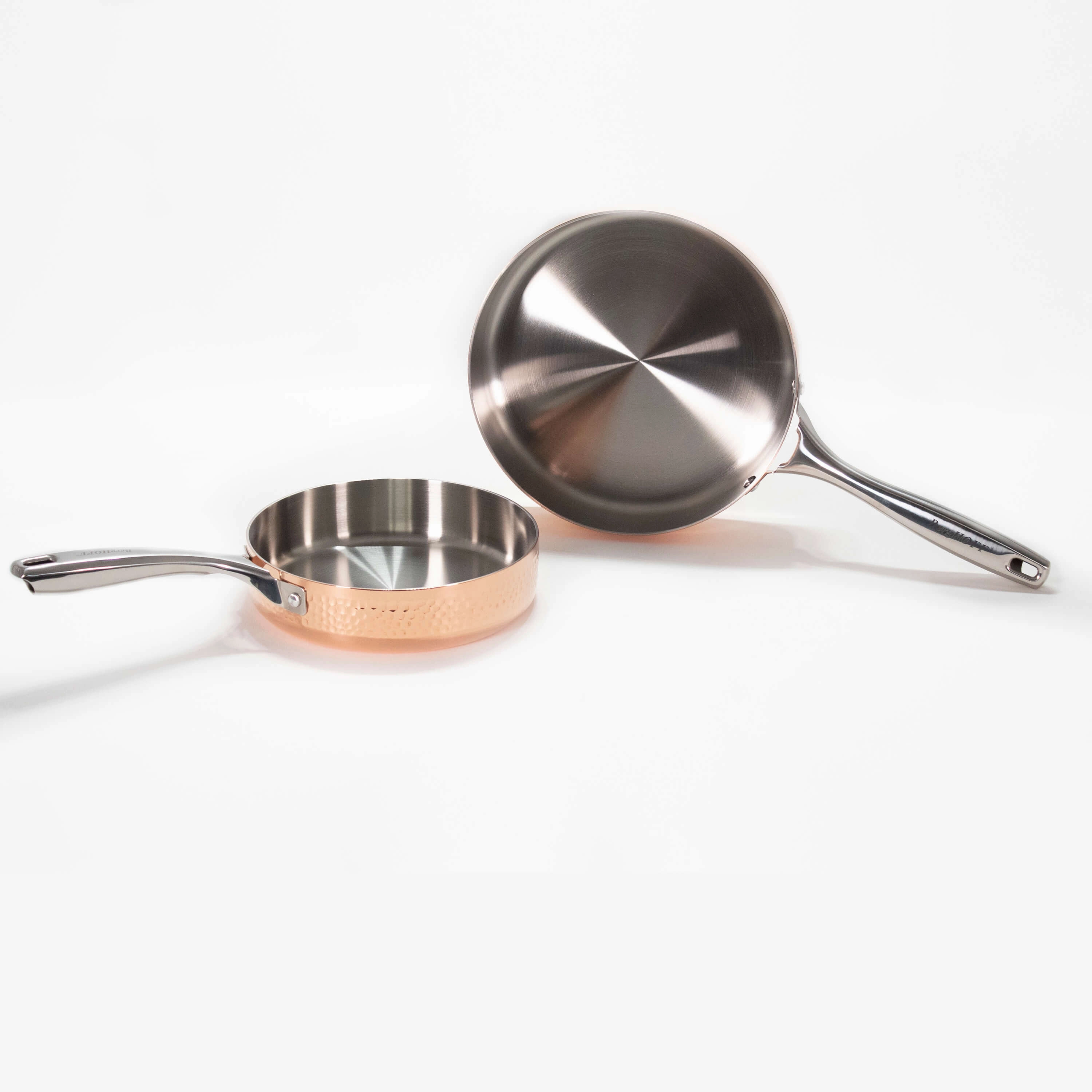 BergHOFF Vintage Collection 10Pc Copper Cookware Set. Polished