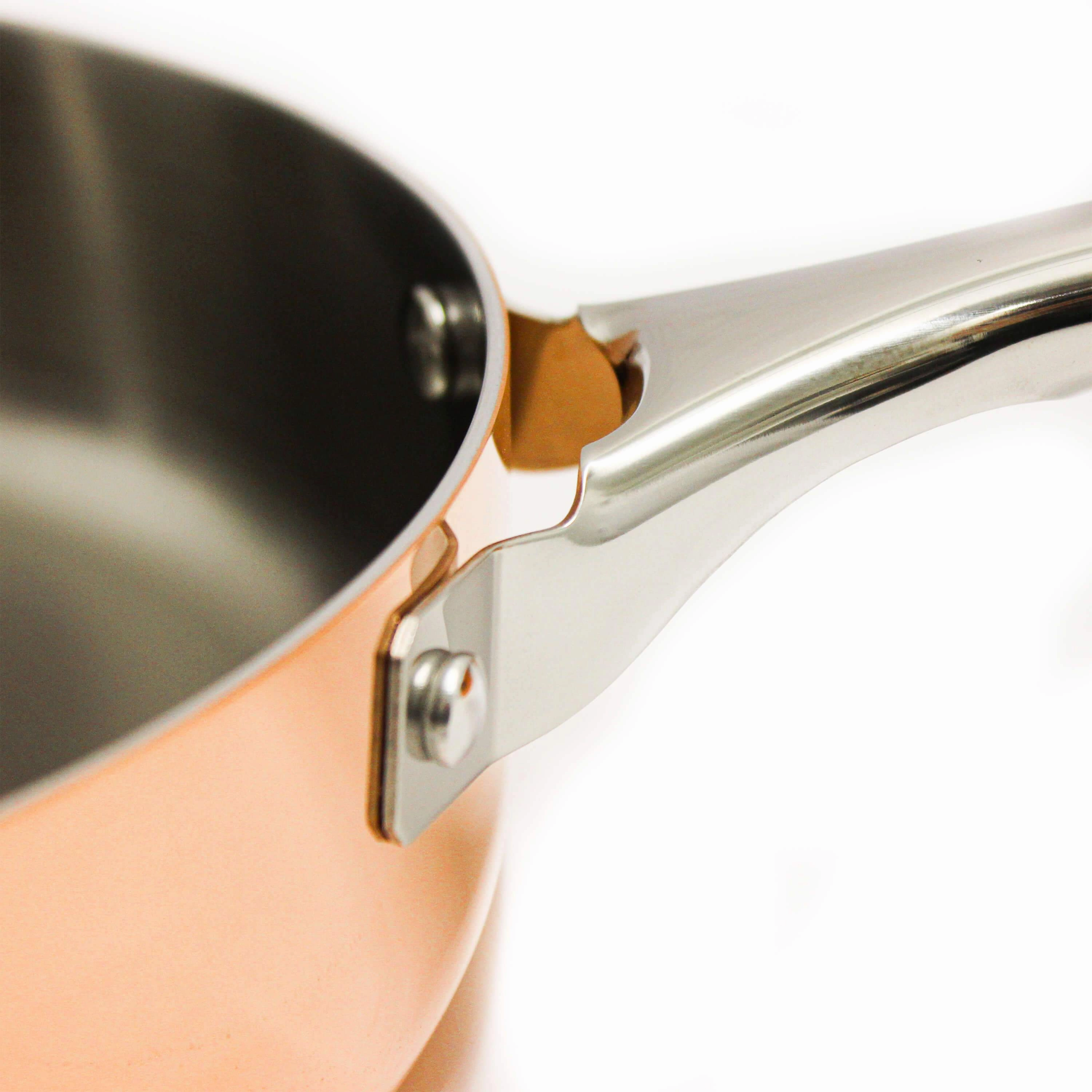 BergHOFF Vintage Collection 10Pc Copper Cookware Set. Polished