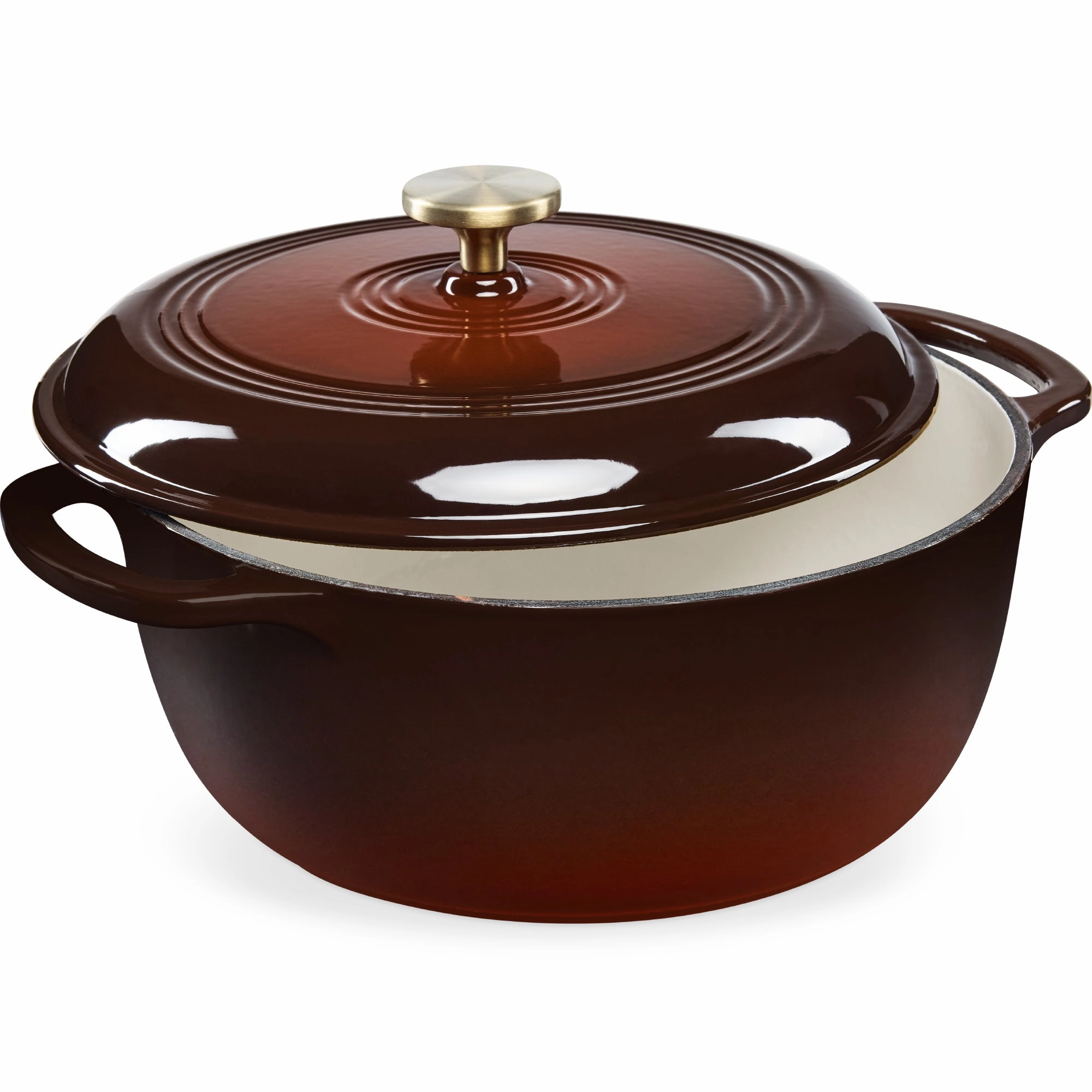 Best Choice Products 6 Quart Enamel Cast-Iron Dutch Oven, Heavy-Duty Cookware w/ Dual Handles, Lid