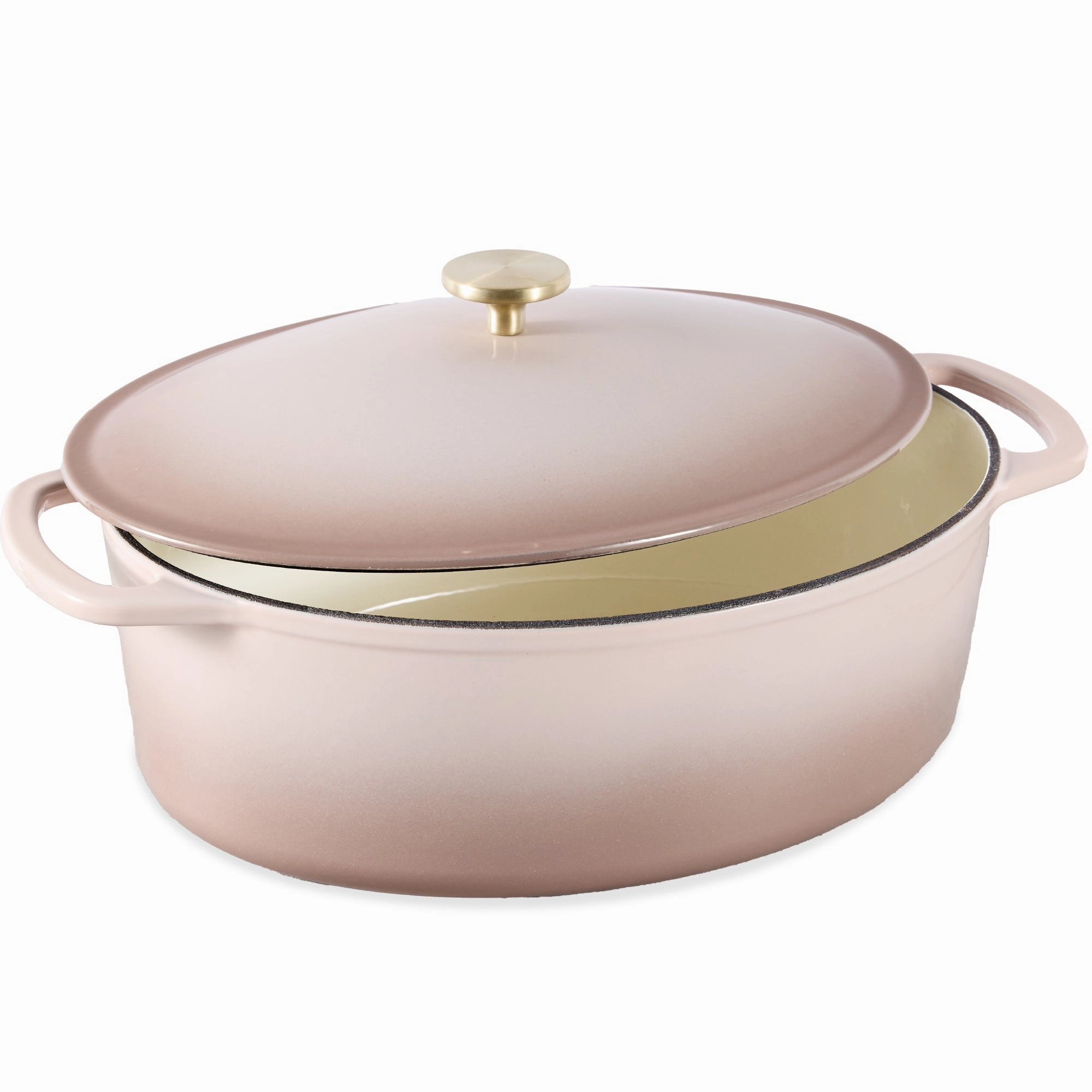 Best Choice Products Oval 7.5 Quart Cast-Iron Dutch Oven, Heavy-Duty w/ Enamel, Side Handles