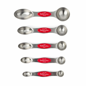 Betty Crocker5 Piece Stainless Steel Measuring Spoons Set Cooking Tools & Accessories buy more save more