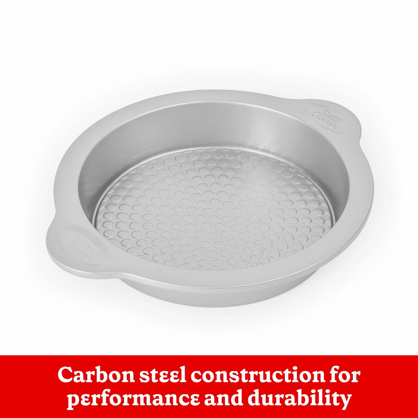 Betty CrockerCarbon Steel 12.5 x 10.5 x 2 Inch Round Cake Pan
