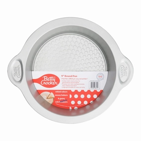 Betty CrockerCarbon Steel 12.5 x 10.5 x 2 Inch Round Cake Pan Bakeware online promo
