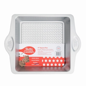 Betty CrockerCarbon Steel 12.5 x 10 x 2 Inch Square Cake Pan Bakeware online promo