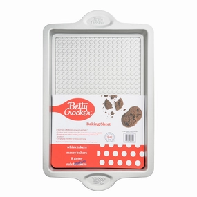 Betty CrockerCarbon Steel 17 x 10.5 x 1 Inch Cooking Sheet Bakeware online promo