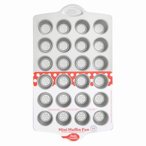 Betty CrockerCarbon Steel 24 Cup Mini Muffin Pan Bakeware kitchen sale