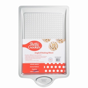 Betty CrockerCarbon Steel Easy Slide 18.5 x 11.5 x 1 Inch Baking Sheet Bakeware online promo