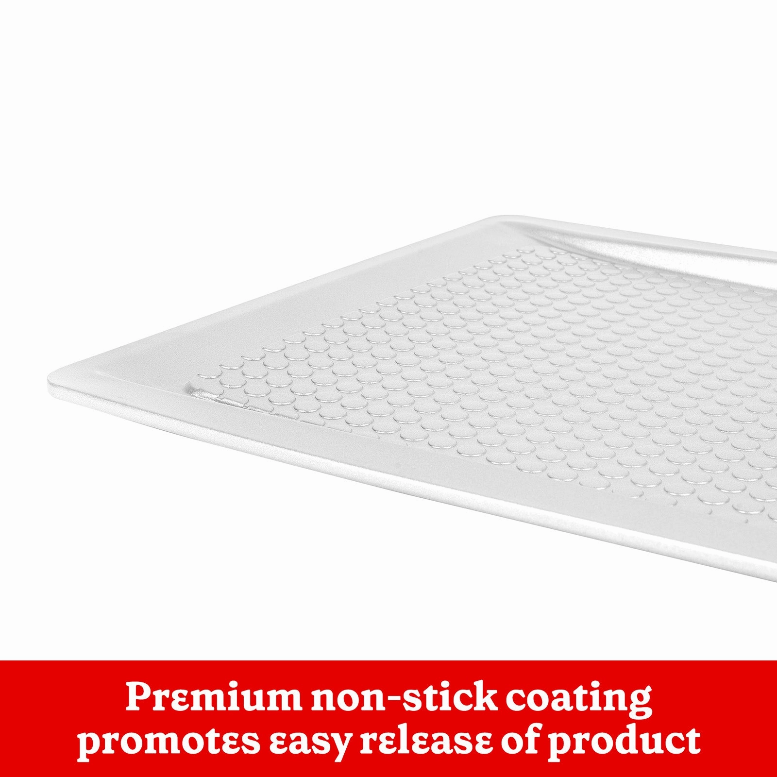 Betty CrockerCarbon Steel Easy Slide 18.5 x 11.5 x 1 Inch Baking Sheet