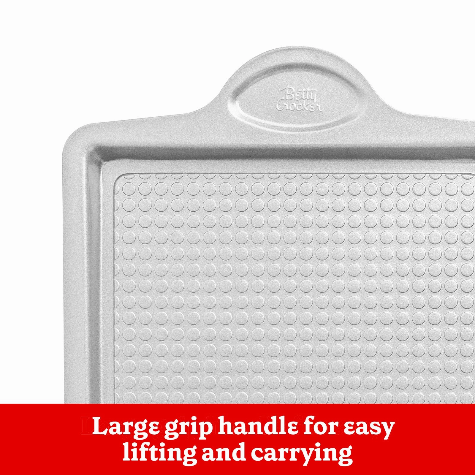 Betty CrockerCarbon Steel Easy Slide 18.5 x 11.5 x 1 Inch Baking Sheet