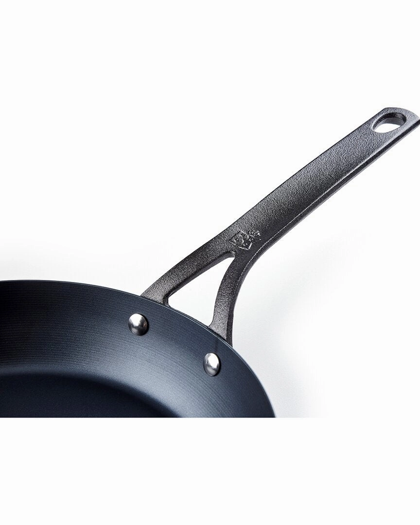 BK 12in Black Steel Seasoned Carbon Steel Wok