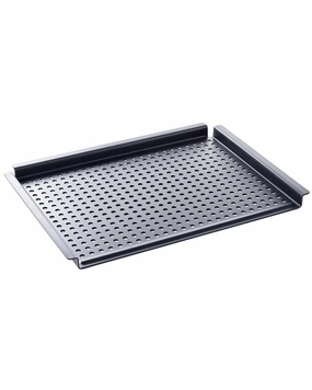 BK Black Steel Preseasoned Carbon Steel Bbq Grill Tray 17in Cookware holiday sale