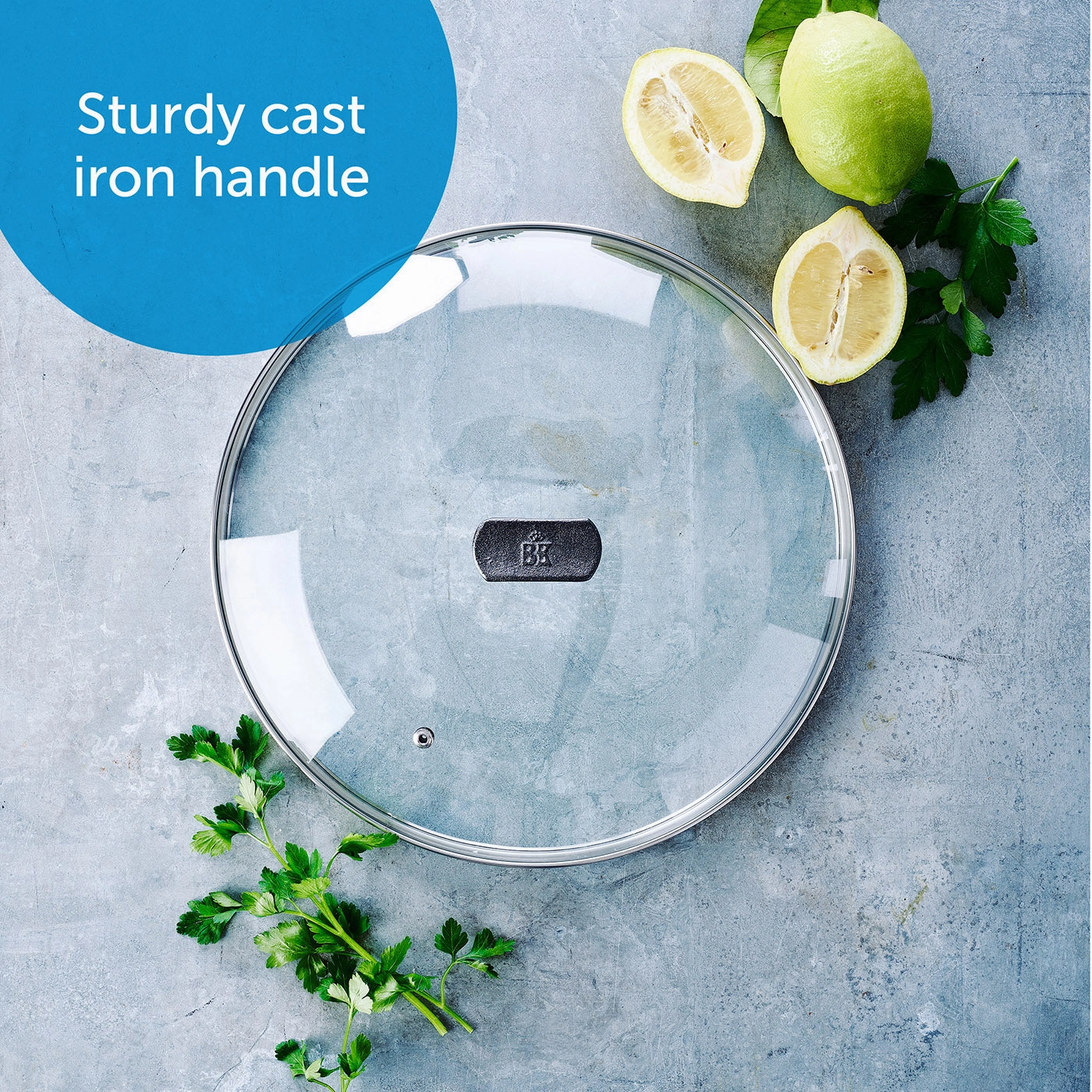 BK Cookware 12-Inch Glass Lid