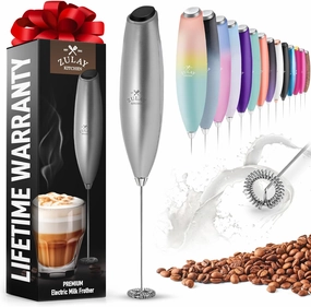 Black Executive Series Ultra Premium Gift Milk Frother For Coffee With Improved Stand Cooking Tools & Accessories hot price