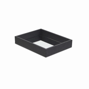 Black Shagreen Mirrored Tray Cooking Tools & Accessories outlet tools