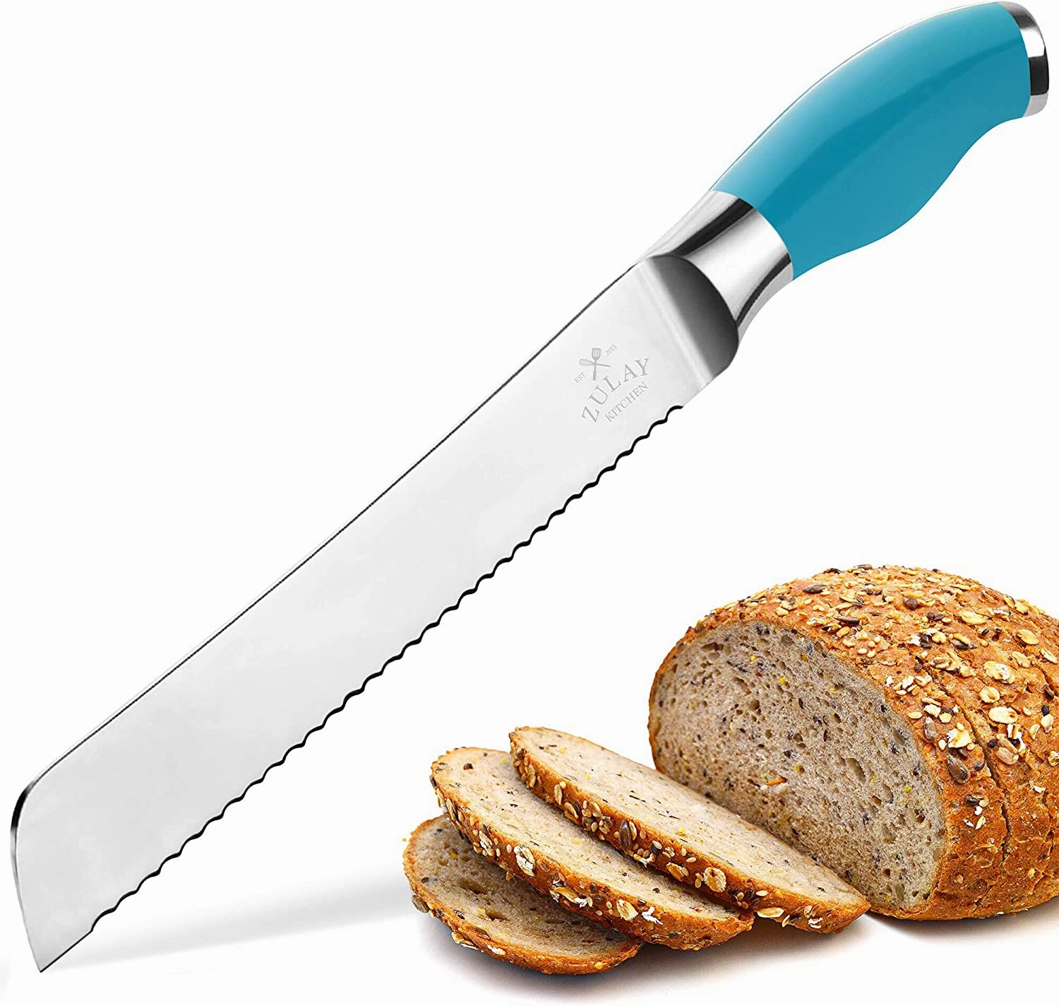 Blade Serrated Bread Knife - Ultra-Sharp & Durable