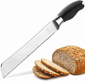 Blade Serrated Bread Knife - Ultra-Sharp & Durable Cutlery outlet discounts