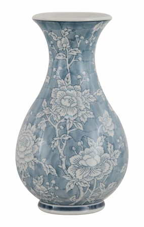 Bloom Vase Blue 30cm Cheap Vases for home