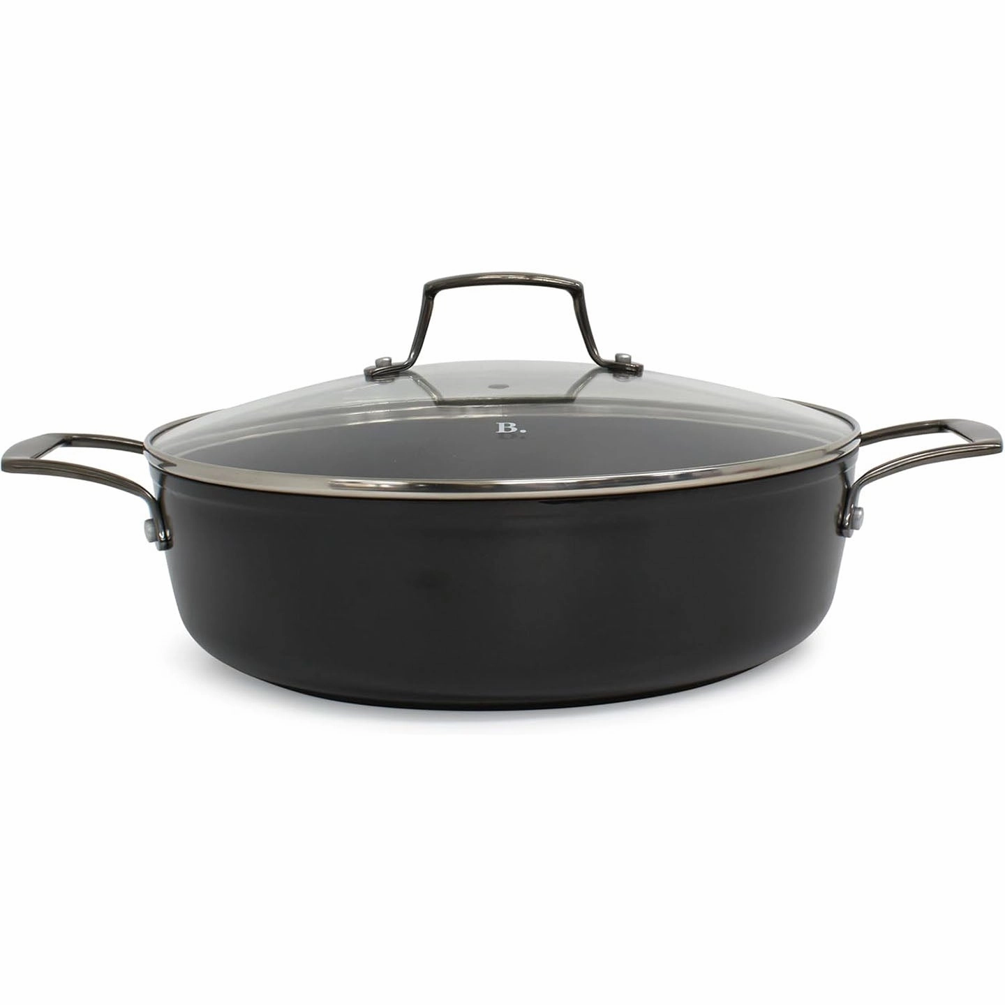 Blu. Cookware 11 Saute Pan with Lid, Non-Toxic