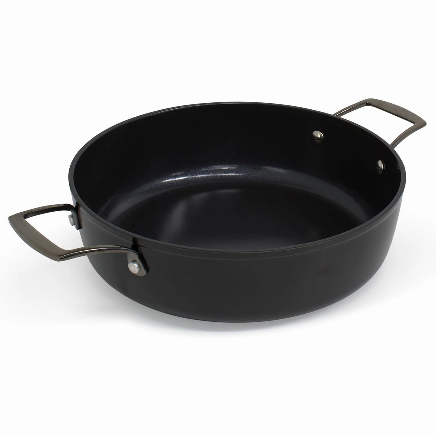 Blu. Cookware 11 Saute Pan with Lid, Non-Toxic