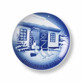 Blue Collectibles B&G Christmas Plate 18cm 7.1" Dinnerware sale online