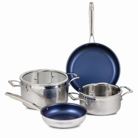 Blue Jean Chef 6-Piece Stainless Steel Cookware Set Cookware online kitchen sale
