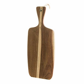 Board Rectangle Acacia with Paddle